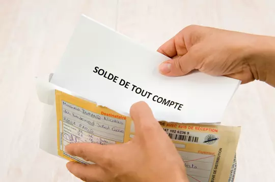 Reçu pour solde de tout compte : comment est-il calculé ?